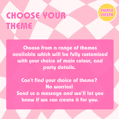 Custom Birthday Invitation