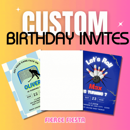 Custom Birthday Invitation